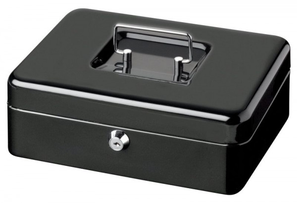 BURG-WÄCHTER cutie de bani Money 5025 negru, 2 x chei, HxLxL (exterior): 90 x 250 x 180 mm, negru, 10700