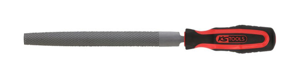 KS Tools félkör reszelő, E forma, 200mm, vágás1, 157.0125