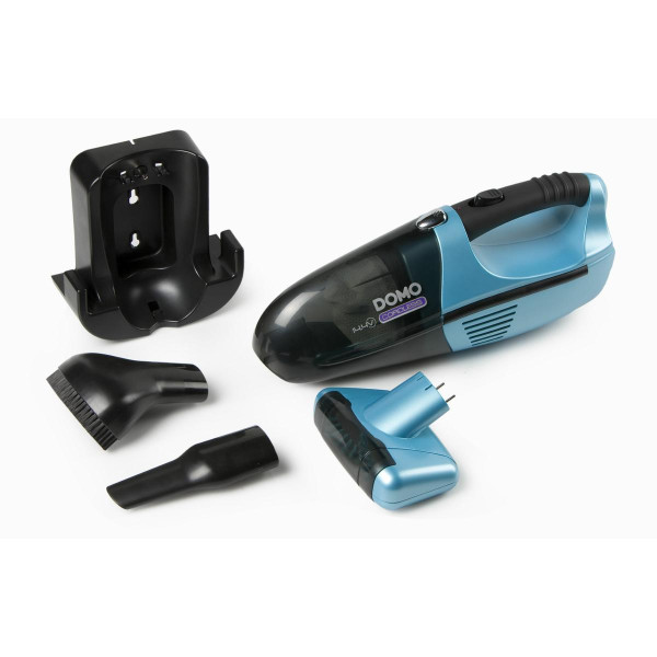 DOMO trådløs håndstøvsuger 2i1 DO211S, 14,4V, blå/sort, DO211S