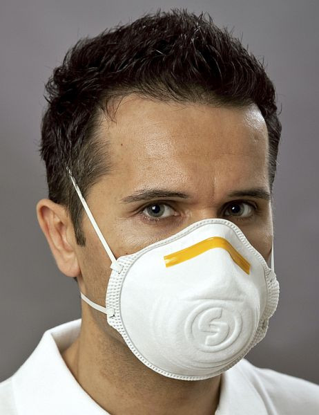EKASTU Safety respirátorová maska Mandil FFP1, Balení: 12 kusů, 411110