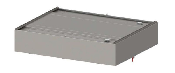 Κουκούλα οροφής Stalgast "Expert Line", σχήμα κουτιού 1000 mm x 1800 mm με LC2 type A φίλτρο κυκλώνα/λαβύρινθο, DH101812