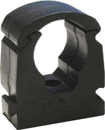 Colier de țeavă AEROTEC diametru exterior 18 mm negru, 2012051JG
