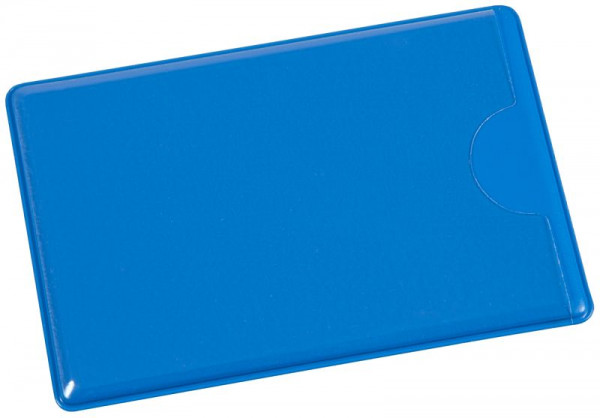 Eichner creditcardhoes van PVC-folie, blauw, VE: 10 stuks, 9707-00048
