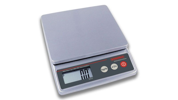 Kompaktní váha Soehnle, maximální zatížení: 5 kg, přírůstek číslic: 1g, 120 x 150 mm, 9203.10.001