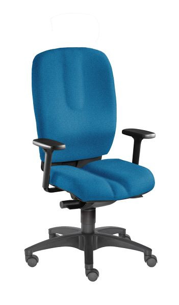 SITWELL MISTER Kancelář, modrá, kancelářská židle bez područek, SY-88.100-M-90-106-00-44-10