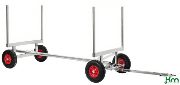 Kongamek lange goederenwagen, verstelbare lengtes: 1420 mm, 2420 mm, 2920 mm, KM123-E