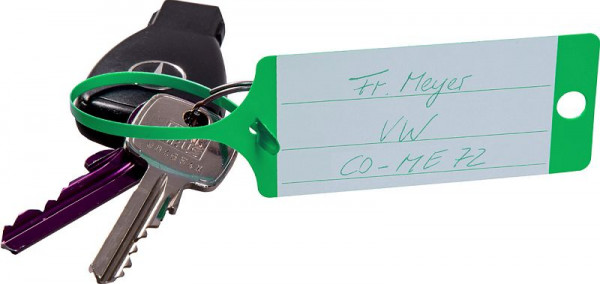 Eichner sleutelhanger, groen, VE: 100 stuks, 9218-00273-B