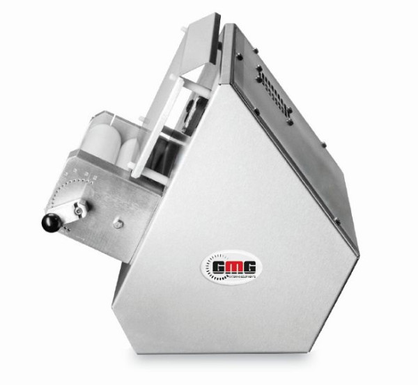 GMG dejrullemaskine Ø 40cm til runde og firkantede pizzaer, dejtykkelse justerbar, dejvægt variabel 80-500g, TTA-S-40