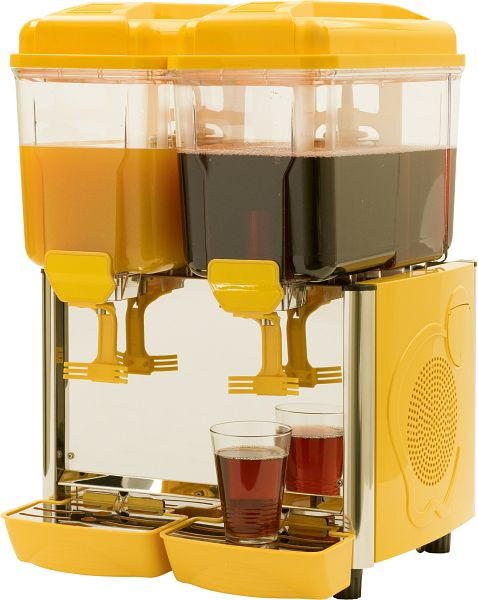 Saro koude dranken dispenser model COROLLA 2G geel, 398-1014