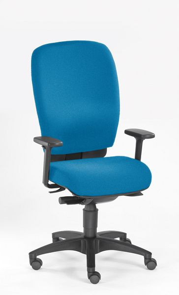 SITWELL LADY Comfort, blauw, bureaustoel zonder armleuningen, SY-68.100-M-80-106-00-44-10