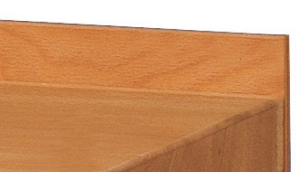ANKE työpöydät roll-off baari; 2000x90x14mm; valmistettu pyökki multipleksistä; työpöydälle 2000 mm, 901.822