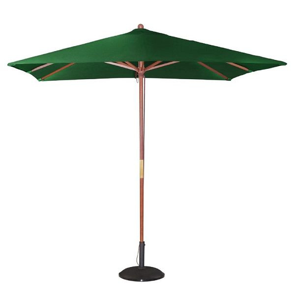 Bolero firkantet parasol grøn 2,5 m, GH989