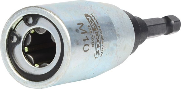 Chave de fenda KS Tools 1/4", magnética, M10, 122.3010
