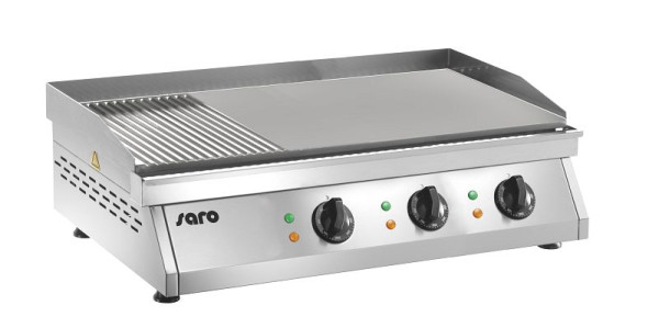 Saro grillplade (rillet + glat) model FRY TOP GH 760 R, 172-3135