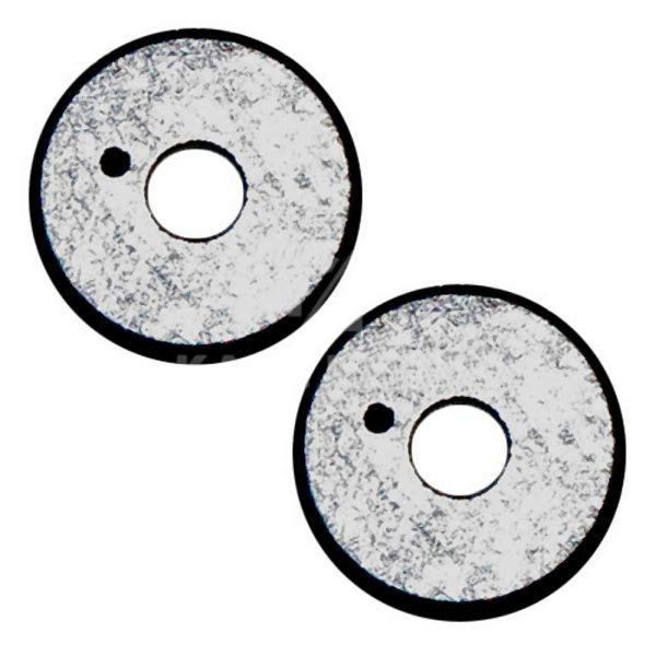 Ανταλλακτικός τροχός καρβιδίου Karl Dahm 2 τεμαχίων για κόφτη γυαλιού HM, 10146