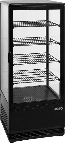 Chladicí vitrína Saro model SC 100 černá, 330-1013
