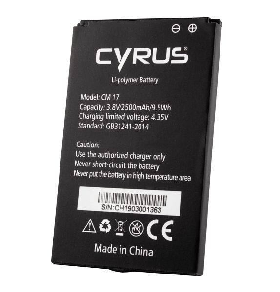 Baterie Cyrus CM17 XA, AKK-CYR11025