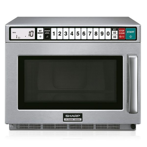 SHARP microwave R-7500AT inverter, ισχύς μικροκυμάτων 1800 watt, ψηφιακός με 14 επίπεδα ισχύος, 101.200
