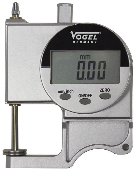 Vogel Saksa elektroninen digitaalinen paksuusmittari, 0 - 25 mm, 240409