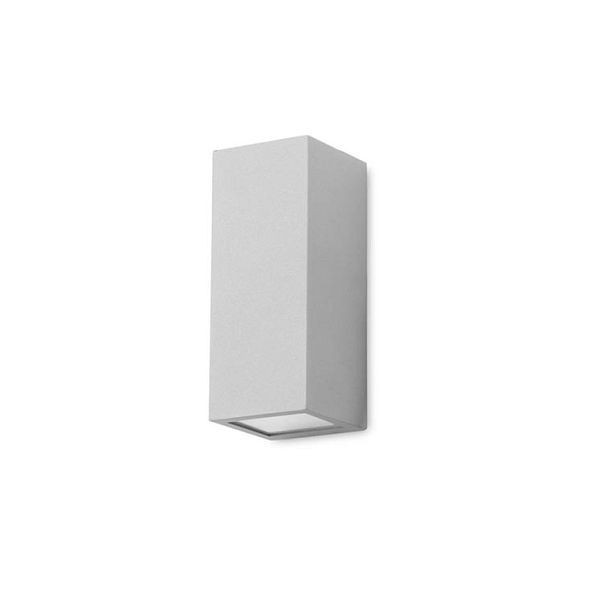 Forlight Wandleuchte Cube Grau, Sandgestrahlt, PX-0127-GRI