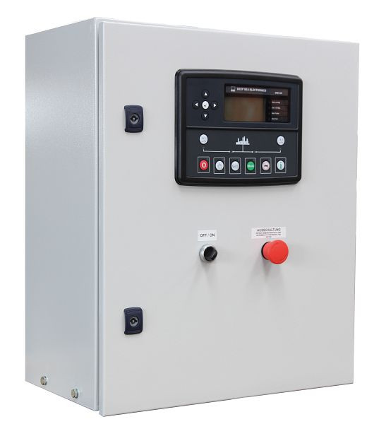ELMAG ATS Panel DSE 335 40 kVA = 60A-ig, automatikus áramszünet érzékelés, 53629