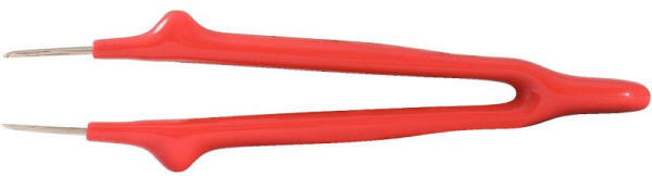 Pensetă KS Tools cu izolație de protecție, ascuțită, 11 mm, 117.1626