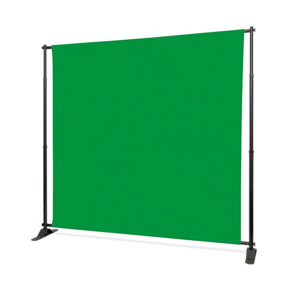Showdown Displays Flex Wall 200 x 200 cm Πράσινη οθόνη Chroma Key, FLW-M200x200GI788
