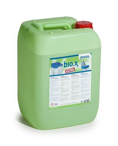 DENIOS organický čistič ULitera pro biohne x, 20 litrový kanystr, na odolné nečistoty, 194-745