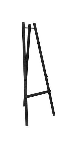 Contacto schildersezel, 165 cm, zwart, 7691/165