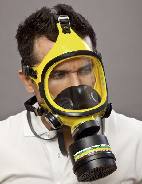 Maska pełna EKASTU Safety C 607/silikon (klasa 2), 466617