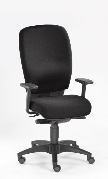 SITWELL LADY Comfort, zwart, bureaustoel zonder armleuningen, SY-68.100-M-80-109-00-44-10