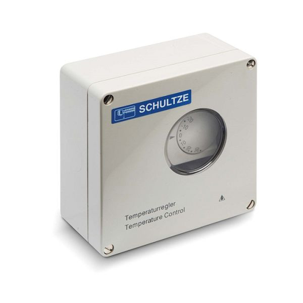 Schultze 1-000 termostato de ambiente/controlador de umidade para aquecedores de tubo aletado, -20 a +35°C, 1-000
