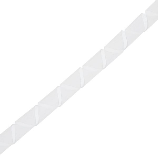 Furtun cablu spiralat Helos ø 9 - 65 mm, 10m culoare naturala, 129254