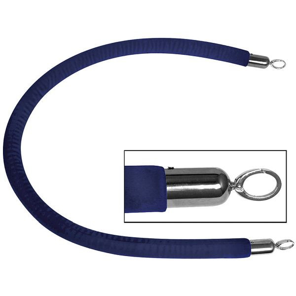 Cabo de conexão Stalgast azul escuro, acessórios cromados, comprimento 150 cm, BB3210150