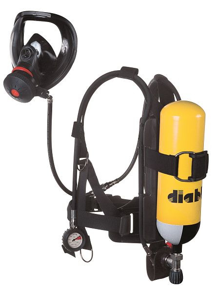 EKASTU Safety aparat oddechowy na sprężone powietrze DIABLO Industrial/DIN/SPA, 455252
