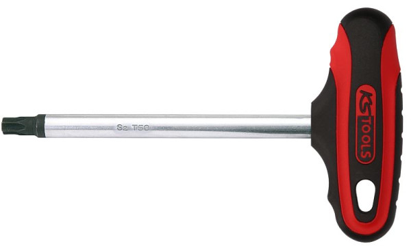 KS Tools T-rukojeť Torx klíč krátký, T10, 158.8020