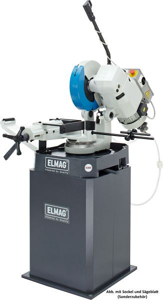 Máquina de serra circular para metal ELMAG, MKS 315 PROFI, 40/80 rpm, 78033