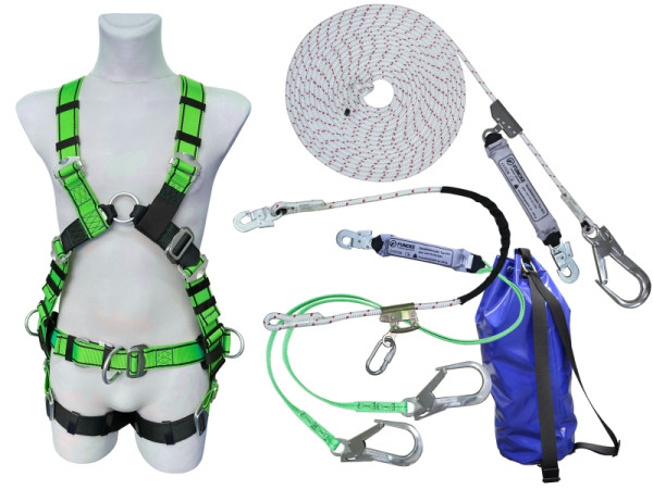 Set de protecție pentru alpinism Funcke tip „Profi”, 50010181