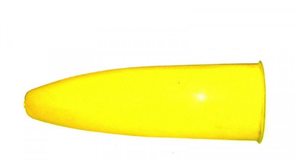 ESW wetsteenbeker van kunststof, lengte: 21 cm, geel, 312761