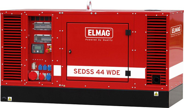 ELMAG áramfejlesztő SEDSS 20WDE - 3A fokozat, V2203M KUBOTA motorral (hangszigetelt), 53477