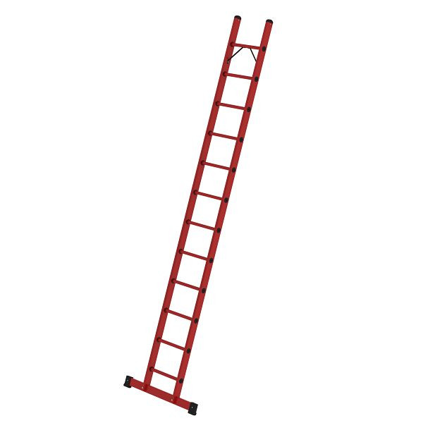 Munk Günzburger Steigtechnik eentraps ladder GVK met traverse 12 sporten, 036812