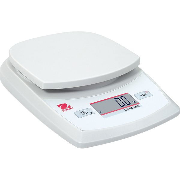 Balança de Cozinha Portátil OHAUS Capacidade 0,62 kg, Divisão 0,1 g, Dimensões 144 x 205 x 41 mm (LxPxA), KK2209062