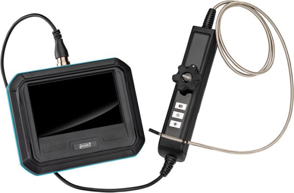 Set endoscop cu ecran tactil Hazet HD cu sondă pivotantă 180°, ⌀ 3,9 mm, număr de instrumente: 5, 4812-23/5AF