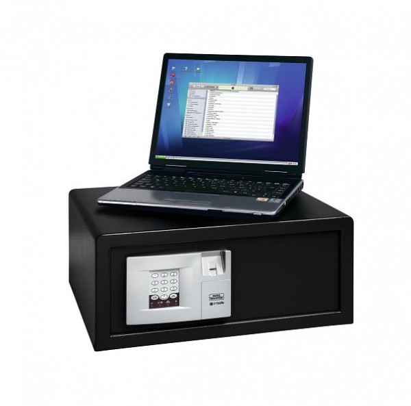 BURG-WÄCHTER Laptop Point-Safe P 3 E LAP KA 4, elektronisch slot, 2 x noodsleutels, HxBxD (buiten): 200 x 445 x 380 mm, inclusief korte handleiding, 37790