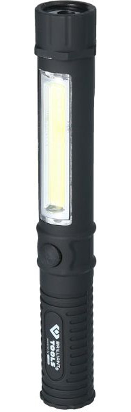 Lanterna COB 2 em 1 de ferramentas brilhantes com 140 lúmens, BT130910