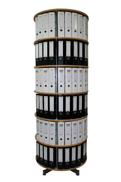 reef Folder kolom 6 verdiepingen volledig draaibaar beuken, R2081BB6