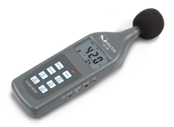 Sauter geluidsniveaumeter - klasse II 30 dB - 130 dB, d = 0,1 dB, SU 130