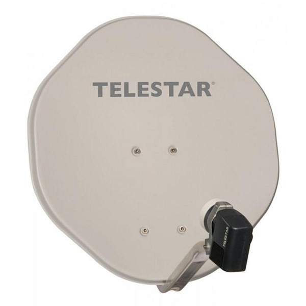 Antena paraboliczna TELESTAR ALURAPID 45 Twin LNB, beżowa, 5102502-AB