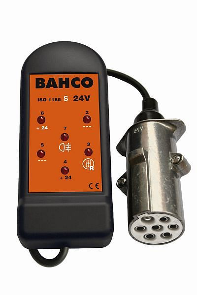 Bahco stopcontacttester, 24 V - 7 PIN, voor 24S stopcontacten, BELT247S