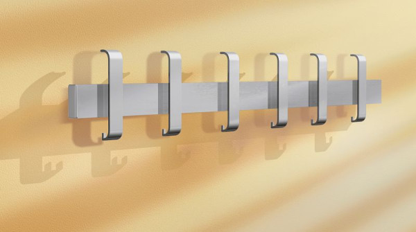 Dulap de perete de siguranță Kerkmann Arosa, L 950 x D 80 x H 190 mm, aluminiu argintiu, 32640514